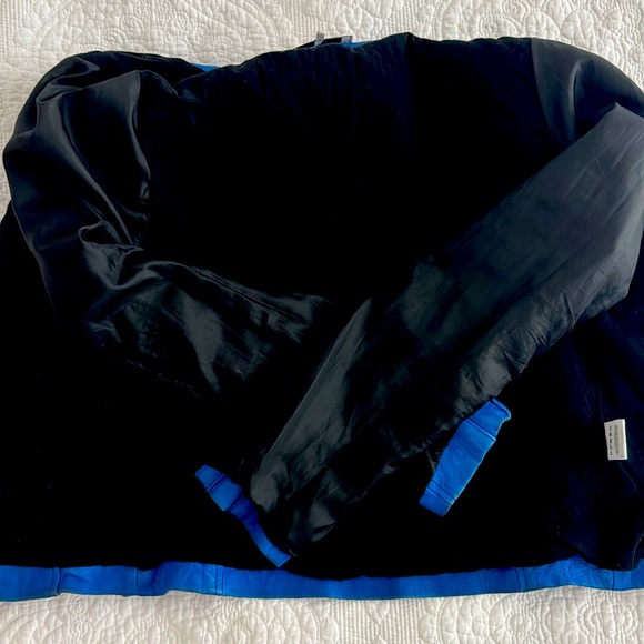 π₯ IRO Blue Leather Biker Jacket π₯ - Picture 14 of 16